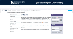 Desktop Screenshot of jobs.bcu.ac.uk