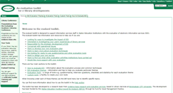 Desktop Screenshot of evalued.bcu.ac.uk